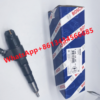 EC210 D6E Excavator  0445120067 Cummins Diesel Fuel Injectors