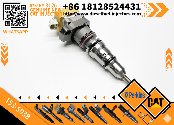 Common Rail Injector Fuel Injecto 174-7526 174-7528 179-6020 153-5938 for 3412 Excavator 3412E/5110B