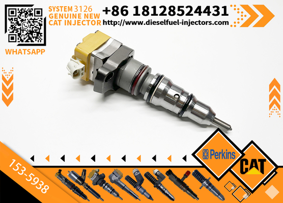 Common Rail Injector Fuel Injecto 174-7526 174-7528 179-6020 153-5938 for 3412 Excavator 3412E/5110B