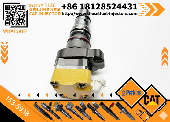 Common Rail Injector Fuel Injecto 174-7526 174-7528 179-6020 153-5938 for 3412 Excavator 3412E/5110B