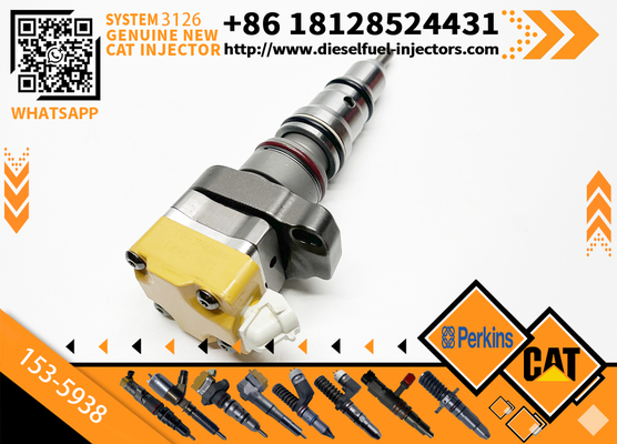 Common Rail Injector Fuel Injecto 174-7526 174-7528 179-6020 153-5938 for 3412 Excavator 3412E/5110B