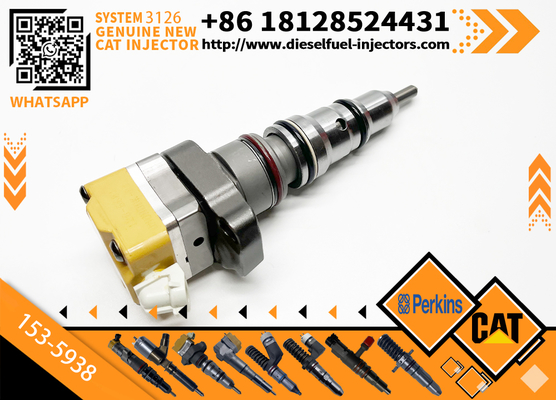 Common Rail Injector Fuel Injecto 174-7526 174-7528 179-6020 153-5938 for 3412 Excavator 3412E/5110B