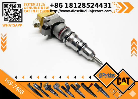Excavator Engine Parts Fule Injetor 169-7408 174-7527 222-5967 20R-0760 232-1175 173-9272 for 3412E 3408 Fuel Injector