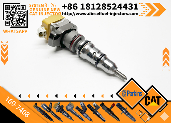 Excavator Engine Parts Fule Injetor 169-7408 174-7527 222-5967 20R-0760 232-1175 173-9272 for 3412E 3408 Fuel Injector