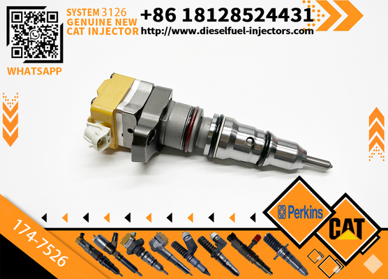 Diesel CA-T Fuel Injector 3412 174-7526 20R0758 for Cater-pillar 3412E Engine