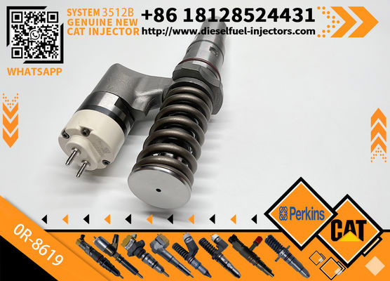 Common Rail Fuel Injector 150-4453 0R-8619 for CAT 5130B 5230B Injector for Caterpillar Machinery Diesel Engine Parts