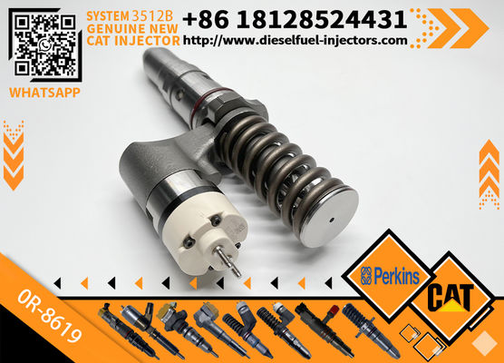 Common Rail Fuel Injector 150-4453 0R-8619 for CAT 5130B 5230B Injector for Caterpillar Machinery Diesel Engine Parts