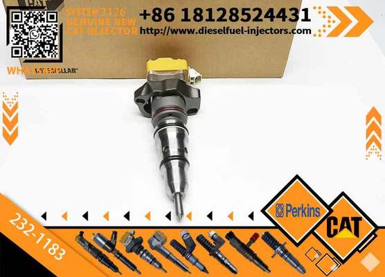 Common Rail Fuel Injector Excavator Parts Engine 3408 3412 Fule Injetor 232-1173 232-1183 232-1168 174-7528 174-7526 for CAT