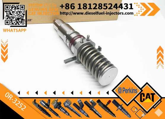 Excavator Engine Spare Parts Diesel Fuel Injector 0R-3252 0R-1759 0R-8338 0R-3051 for CAT 3500 Engine