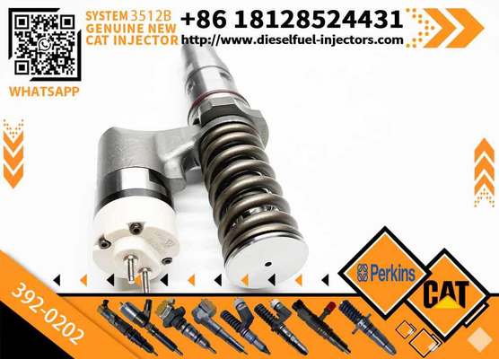 For Cat Factory Remanufactured 392-0202 Diesel Injector Used Condition for Caterpillar 3506 3508 3512 Engines Machinery Engine P
