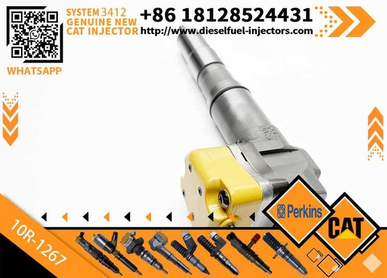 Original Fuel Injector Iveco Common Rail Injector 232-1171 10R-1267 138-8756 for Caterpillar TRUCK 773D 773B 775B 3412 Engine