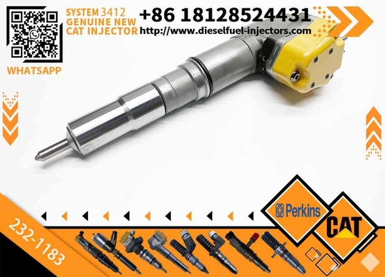 Diesel Engine Common Rail Fuel Injector for CAT 3408 3412 Excavator Parts 232-1173 232-1183 232-1168 174-7528 174-7526