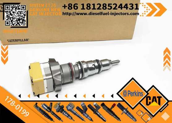 Fuel Injector 178-0199 3126 diesel Engine Parts Common Rail Injector 177-4754 1780199 178-0198 205-1285
