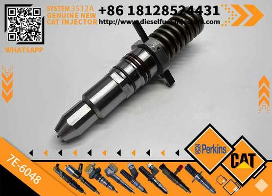 Common Rail Diesel Injector 7E-6048 Excavator Parts Fuel Injectors 7E6048 for CAT 3500A