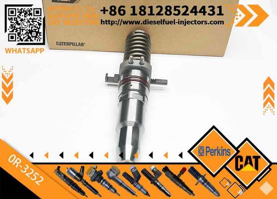 Excavator Engine Spare Parts Diesel Fuel Injector 0R-3252 0R-1759 0R-8338 0R-3051 for CAT 3500 Engine