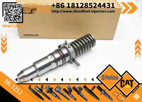 Excavator Engine Spare Parts Diesel Fuel Injector 0R-3252 0R-1759 0R-8338 0R-3051 for CAT 3500 Engine